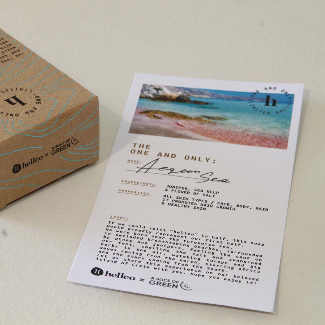 'The One And Only' Olive Oil Soap: Aegean Sea