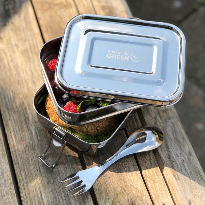 *NQP* Buruni - Leak Resistant Two Tier Lunch Box