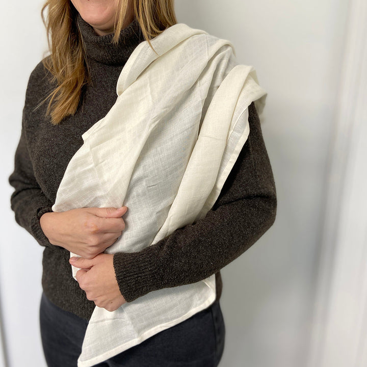 Organic Cotton Muslin Cloth - Natural - Single