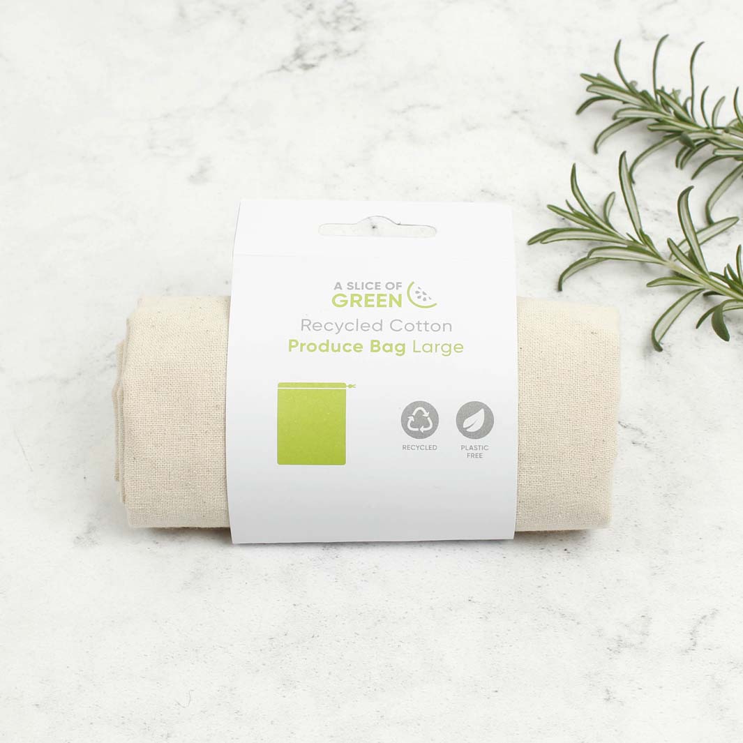 Recycled Cotton Produce Bag - Large