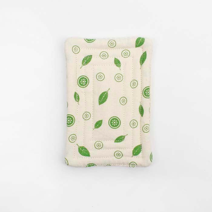 Organic Cotton 'Scrub' Unsponge - Mint Leaf - Pack of 2 - Green Tulip