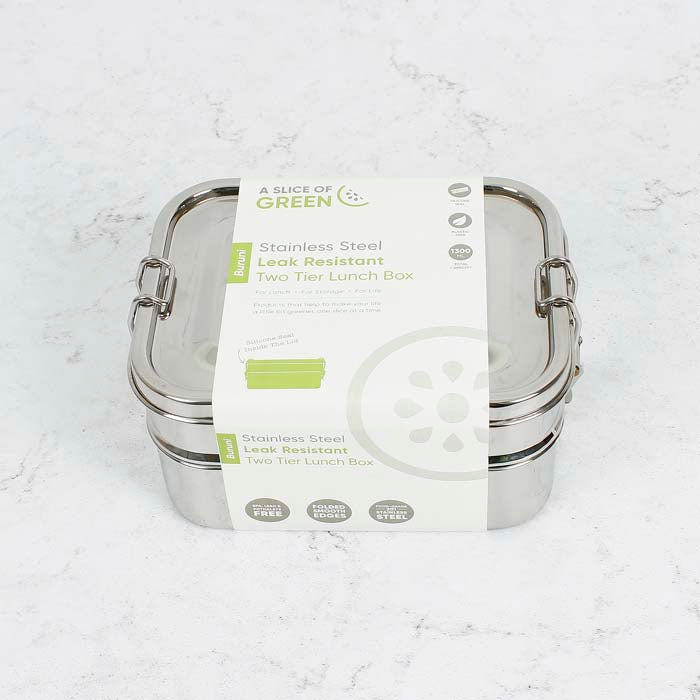 *NQP* Buruni - Leak Resistant Two Tier Lunch Box